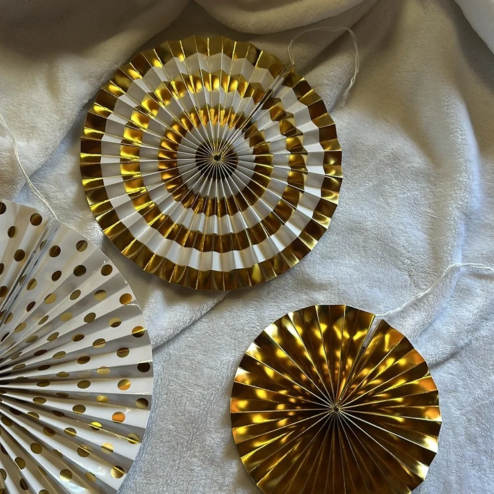 Spritz Paper Fans Party Decorations